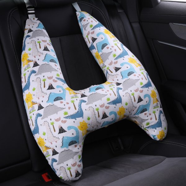 H-Shape Car Seat Pillow, Kids Car Pillows for Sleeping, Child Car Sleeping Head Support, Travel Neck Rest Car Seat Pillow