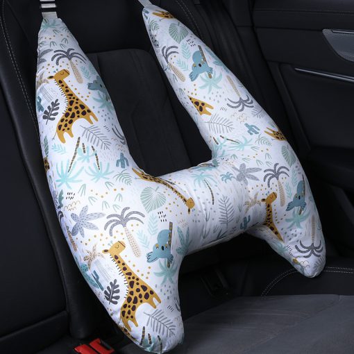 H-Shape Car Seat Pillow, Kids Car Pillows for Sleeping, Child Car Sleeping Head Support, Travel Neck Rest Car Seat Pillow