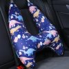 H-Shape Car Seat Pillow, Kids Car Pillows for Sleeping, Child Car Sleeping Head Support, Travel Neck Rest Car Seat Pillow