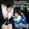 H-Shape Car Seat Pillow, Kids Car Pillows for Sleeping, Child Car Sleeping Head Support, Travel Neck Rest Car Seat Pillow