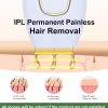 IPL Laser Hair Removal, At-Home Hair Removal Device, Permanent Painless Remover