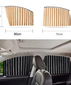 Magnetic Car Window Sliding Curtain - Car Sunshade Magnetic Side Window Curtain