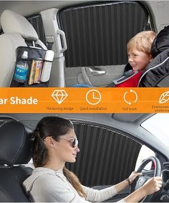 Magnetic Car Window Sliding Curtain - Car Sunshade Magnetic Side Window Curtain