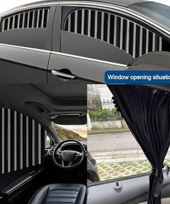 Magnetic Car Window Sliding Curtain - Car Sunshade Magnetic Side Window Curtain