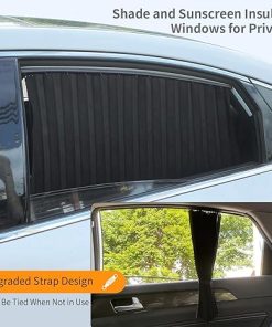 Magnetic Car Window Sliding Curtain - Car Sunshade Magnetic Side Window Curtain