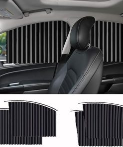 Magnetic Car Window Sliding Curtain - Car Sunshade Magnetic Side Window Curtain