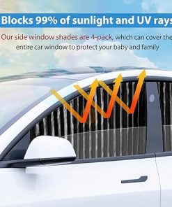 Magnetic Car Window Sliding Curtain – Car Sunshade Magnetic Side Window Curtain