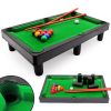 Mini Pool Table For Kids With 2 Pool Cues, Set Of Billiard Balls And Rack – Complete Small Pool Table Set For Children – Great Gift Idea For Boys And Girls