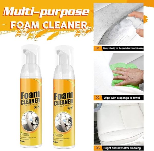 Multi Purpose Foam Cleaner, For Car Interior Deep Cleaning