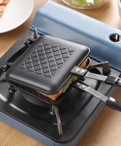 Non-Stick Sandwich And Panini Maker With Insulated Handle