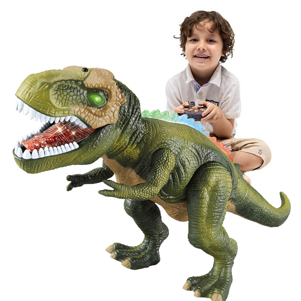 Remote Control T-Rex Dinosaur With Led Light Up