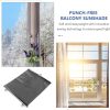 Suction Cup Solar Shades Roller Blinds