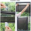 Suction Cup Solar Shades Roller Blinds