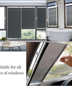 Suction Cup Solar Shades Roller Blinds