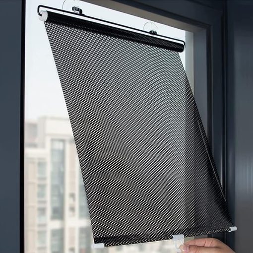 Suction Cup Solar Shades Roller Blinds