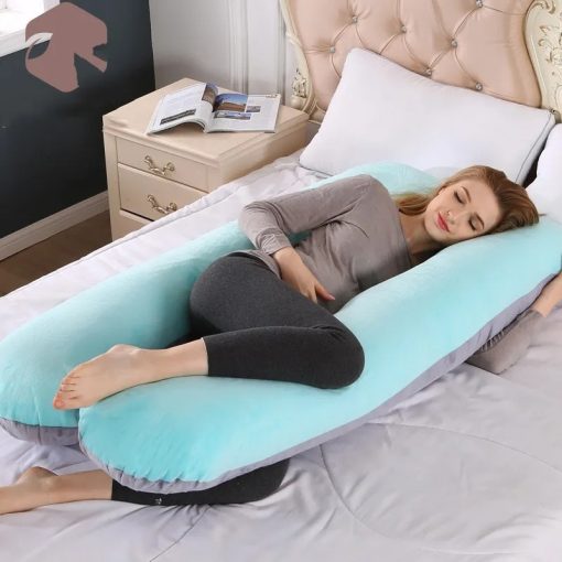 U-shaped Cotton Pregnant Women Pillow And Cushion Waist Pillow