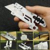 Utility Knife, Retractable Razor Blade, Titanium Box Cutter Locking Razor Knife, Edc Knife Multi-Tool