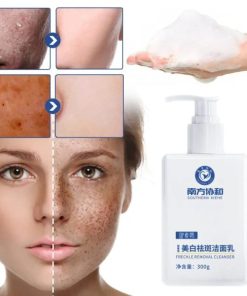 Whitening Facial Cleanser with Niacinamide, Whitening Freckle Removal Cleanser, Foaming Facial Cleanser Oil Control Moisturizing