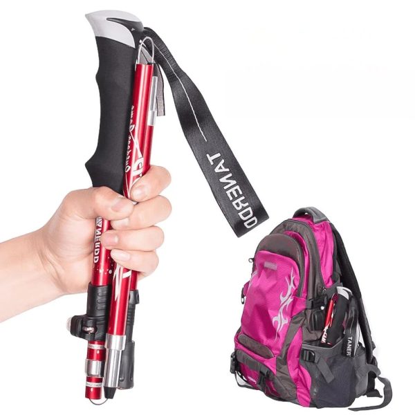 Adjustable Trekking Poles - Foldable Telescopic Pole