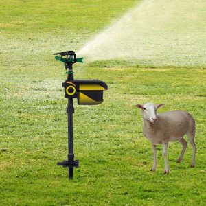 Automatic Motion-Activated Animal Repellent Garden Sprinkler - Animal Sensor Outdoor Lawn Yard Water Sprinkler