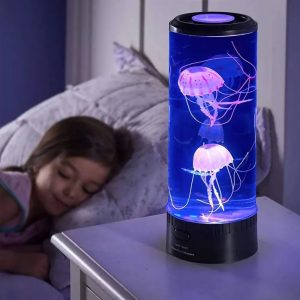 Color Changing Jellyfish Lamp - Led Jellyfish Aquarium Table Night Light