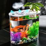 Desktop Aquarium - Planter Tank Shatterproof Home Office Decor