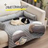 Large Dog Sofa Bed With Cushion.