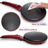 Electric Crepe Maker - Non - Stick Kitchen Machine