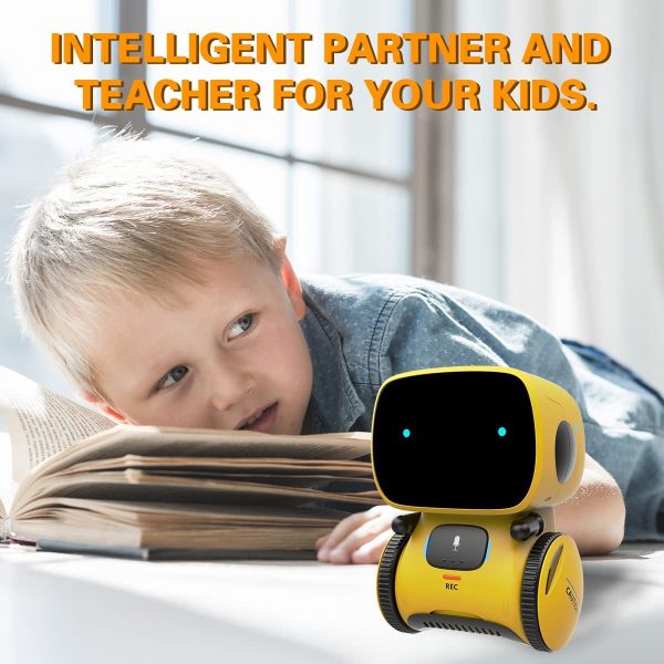 Emo Robot - Smart Robots Dance Voice Command Sensor For Boys And Girls Of Age 3 And Up