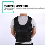 Exercise Weight Vest - 30Kg Adjustable Exercise Loading Weight Vest For Fitness Training