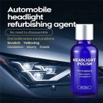 Headlight Polish Cleaner, Restoration Kit, Repair Liquid Spray