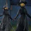 Lighted Halloween Witch Stake - Halloween Witches Decor