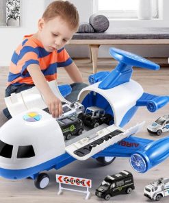 Extra Large Airplane Vehicle Play Sets | Police, Construction Or Fireman Toys