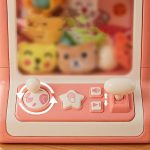 Mini Cartoon Coin Operated Play Game Claw Crane Machine - Mini Joy Claw Fun