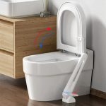 Pedal Toilet Seat Lifter - Anti-Dirty Telescopic Foot-Operated, And Strong Double-Sided Waterproof Adhesive