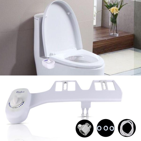 Portable Bidet With Self Cleaning Retractable Nozzle