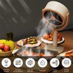 Portable Kitchen Range Hood - Adjustable Angle Portable Cooker Hood For Home, Kitchen, Camping, Bbq, And Pot