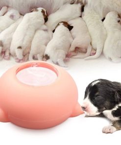 Portable Pet Milk Feeding Bowl - Puppies Nursing Station For Born Pets