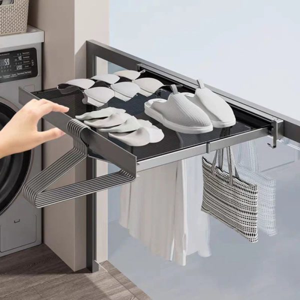 Retractable Invisible Storage Rack - Space-Saving Drying Solution