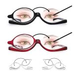 Rotating Makeup Reading Glasses – Magnifying Flip Down Cosmetic Readers For Women