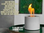 Indoor Mini Fire Pit Rubbing Alcohol - Mini Fireplace Space Heater