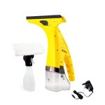 Electric Window Vacuum Cleaner Set With Rechargeable Power, Water Tank, And Squeegee Tool For Cleaning Windows, Tiles, Mirrors