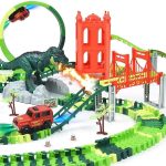 Toy Dinosaur Raceway Track Set