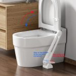 Universal Touchless Toilet Seat Lifter With Foot Pedal, Non-Touch Portable Toilet Lid Lift Pedal, Simple Hands- Toilet Cover Seat Opener