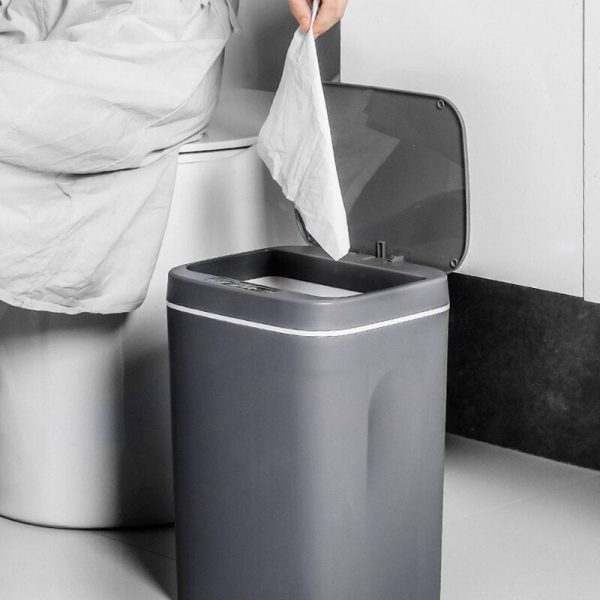 Self Changing Automatic Trash Bin - Electric Waste Bin For Home