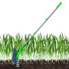 Thatch Rake - Efficient Steel Metal Lawn Grass Rake With Stainless Steel Handle