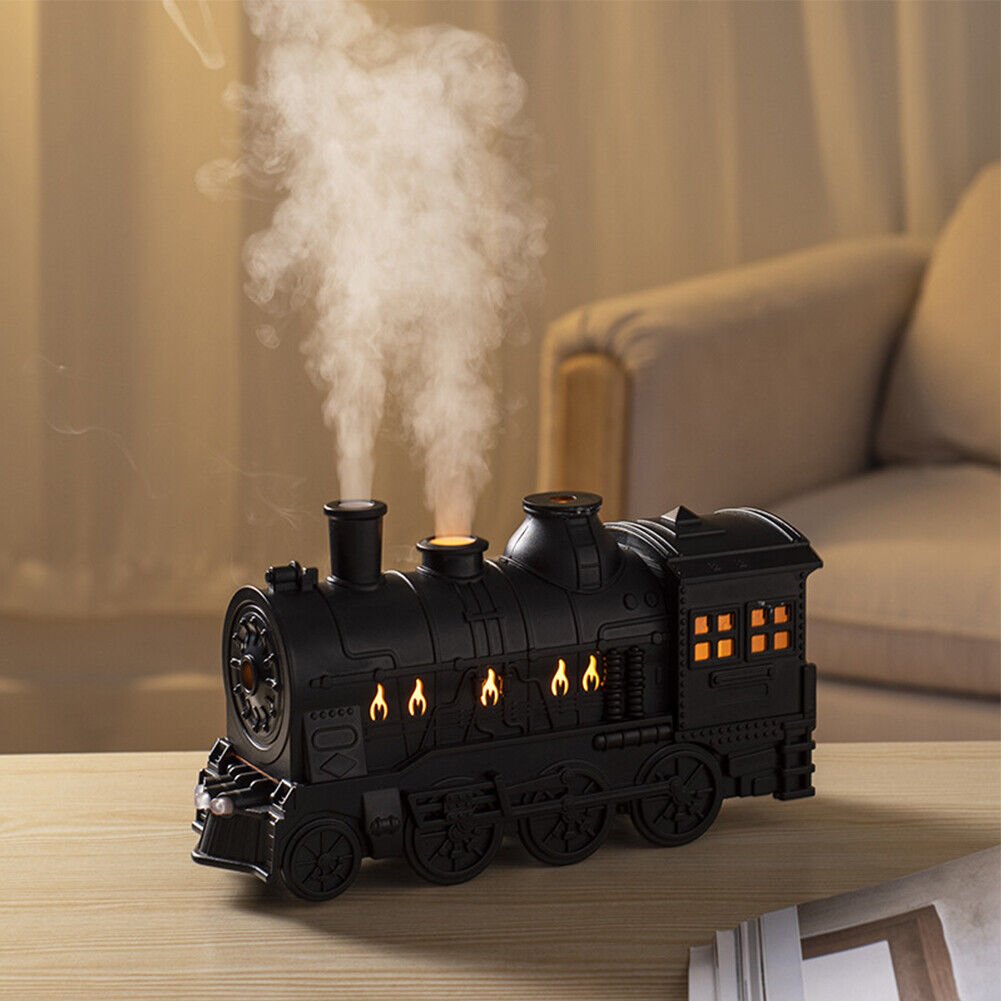 Train Ultrasonic Air Humidifier – Oil Diffuser Humidifier With Remote Control