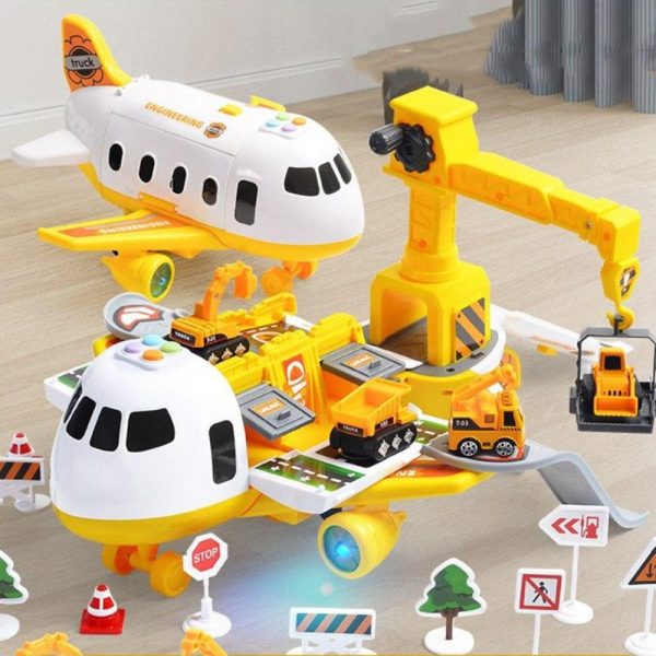 Extra Large Airplane Vehicle Play Sets | Police, Construction Or Fireman Toys