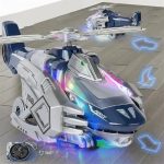 Led Transforming Dinosaur Helicopter Toy