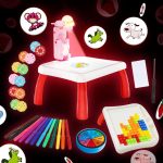 Sketch And Trace With Drawing Projector For Kids Ages 4-8 And Older, Painting Projection Sketcher, Smart Dayproud Projector Painting – Provides Endless Drawing Possibilities And Skill Development